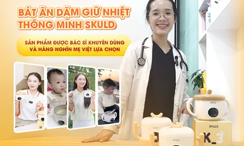 Bát ăn dặm giữ nhiệt thông minh SKULD - Sản phẩm được bác sĩ khuyên dùng và hàng nghìn mẹ Việt lựa chọn