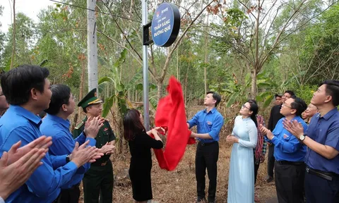 Amway Việt Nam phối hợp với TW Đoàn thực hiện công trình “Lũy Tre Biên Giới” tại Đồng Nai