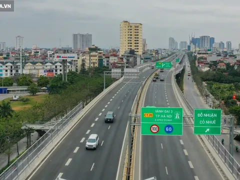 Cận cảnh cao tốc trên cao đầu tiên ở Việt Nam cho xe chạy 'mát ga' tới 100km/h