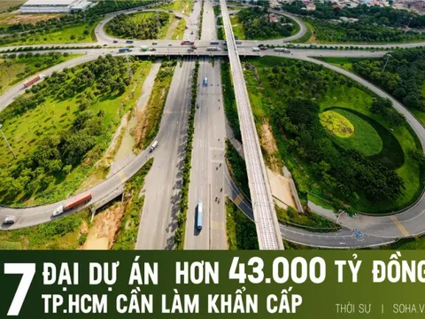 7 siêu dự án hơn 43.000 tỷ hứa hẹn giúp TP.HCM 'biến hình' - sắp tới sẽ hết khổ vì ùn tắc?