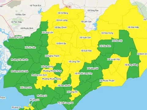 Bà Rịa-Vũng Tàu ghi nhận thêm 1.246 ca mắc Covid-19 mới