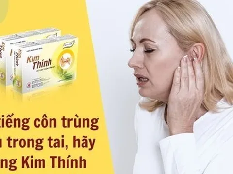 Bị ù tai, có tiếng côn trùng kêu trong tai, hãy dùng ngay Kim Thính