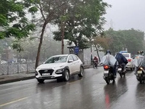 Bắc Bộ mưa phùn và sương mù vào sáng sớm
