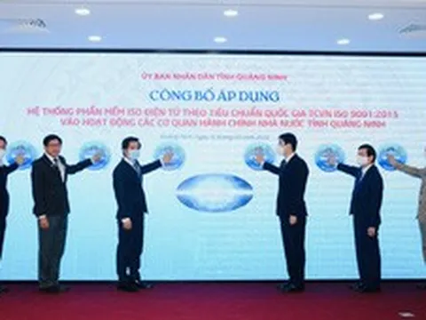 Quảng Ninh áp dụng Hệ thống phần mềm ISO điện tử vào hoạt động của các cơ quan hành chính