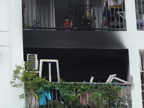 CLIP: Nhân chứng kể lại vụ cháy tại chung cư Carillon 5