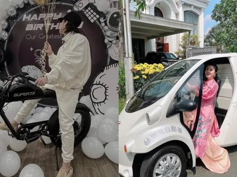“Soi” dàn xe điện giá từ vài chục triệu đến vài tỉ của sao Việt, có chiếc chỉ để… đi chợ