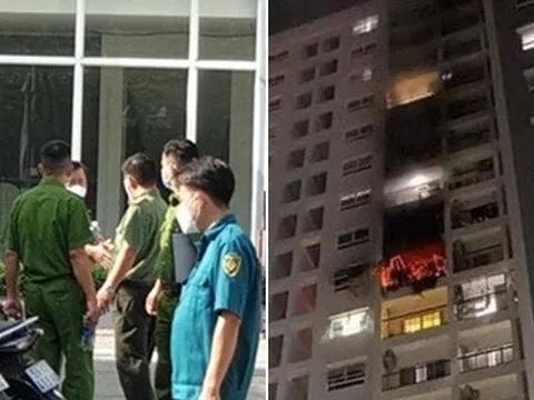 Vụ 2 mẹ con rơi khỏi căn chung cư cháy tử vong ở TP.HCM: "Con gái đu rèm cửa bị tuột tay"