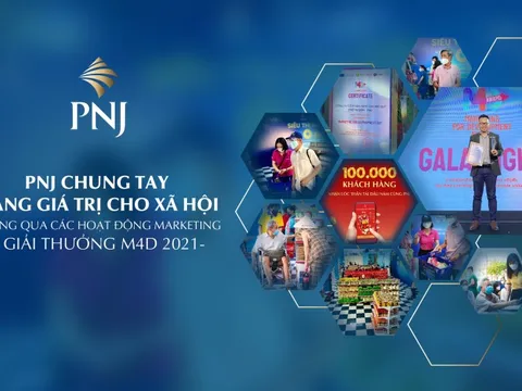 PNJ chiến thắng Giải thưởng Marketing Phát triển bền vững 2021