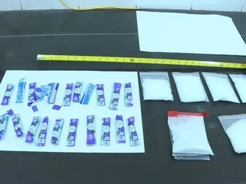 Phá đường dây vận chuyển ma túy loạn thần "nước vui"