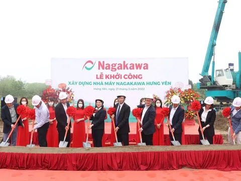 Tập đoàn Nagakawa xây dựng nhà máy mới, ứng dụng công nghệ xanh tại Hưng Yên
