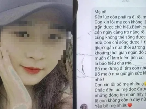 Tìm thấy nữ sinh lớp 10 mất tích với dòng tin nhắn bệnh nặng ở Quảng Ninh