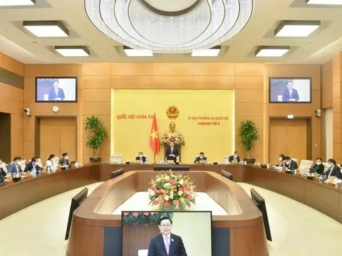 Phiên họp thứ 10 của UBTV Quốc hội sẽ cho ý kiến về 5 dự án luật