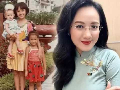 Lộ ảnh thời bé “đẹp từ trong trứng” của BTV Hoài Anh