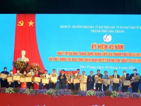 Khánh Hòa: Nha Trang kỷ niệm 45 năm ngày được nâng cấp lên thành phố