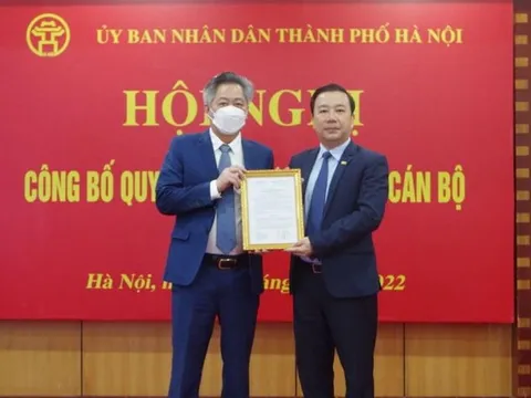 Bổ nhiệm ông Nguyễn Tiến Sỹ làm Phó Giám đốc Sở TT&TT Hà Nội