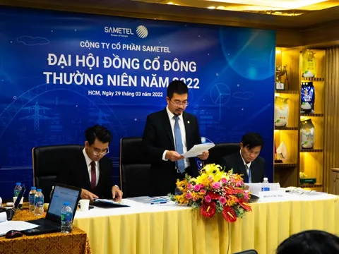 ĐHĐCĐ Sametel (SMT): Đặt kế hoạch lãi đột biến sau khi về chung nhà với Louis Capital
