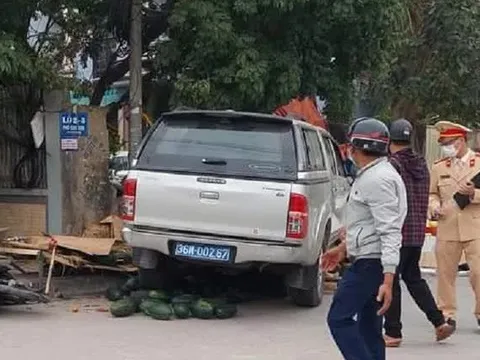 Vụ xe biển xanh tông tử vong 2 người: Xác định nguyên nhân ban đầu