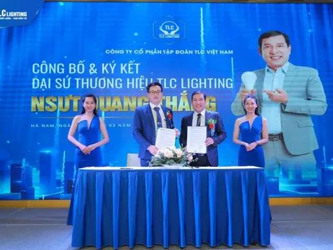 NSƯT Quang Thắng trở thành đại sứ thương hiệu TLC LIGHTING