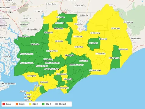 Bà Rịa-Vũng Tàu: F0 mới giảm dần, dịch bệnh cơ bản được kiểm soát tốt