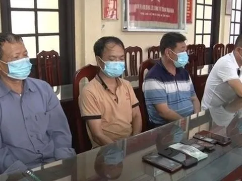 Bắt 4 đối tượng trong đường dây cờ bạc lô đề liên tỉnh