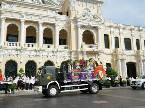 Lễ truy điệu Phó Chủ tịch Thường trực UBND Tp.HCM Lê Hòa Bình