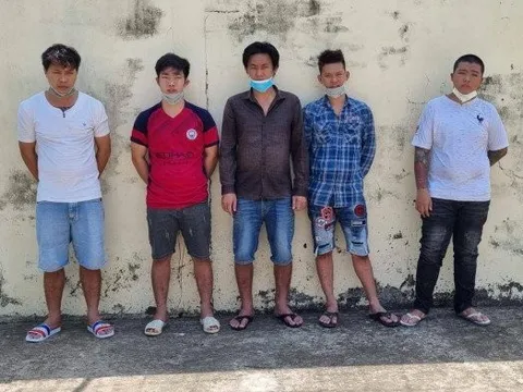 Bắt giam nhóm người tấn công ngư dân trên biển bằng bom xăng