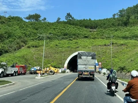 Lưu thông xe hai chiều sau thời gian sửa chữa hầm Phước Tượng