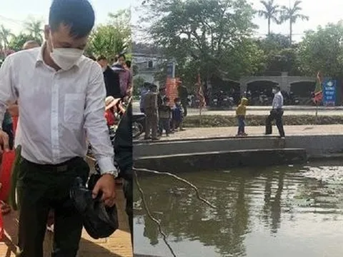 Đại úy công an lao xuống hồ cứu cháu 4 tuổi đuối nước