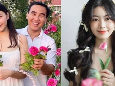 MC Quyền Linh mừng ái nữ tròn 16 tuổi, nhan sắc trong veo chuẩn Hoa hậu của Lọ Lem gây sốt