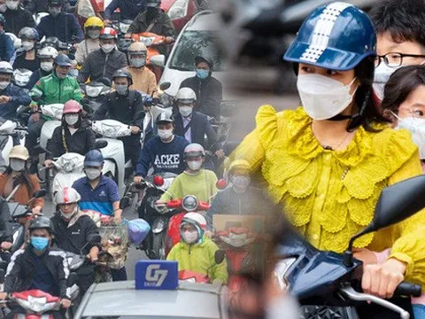 Ảnh: Nhiều tuyến đường Hà Nội ùn tắc ngày đầu học sinh lớp 1 - 6 đến trường