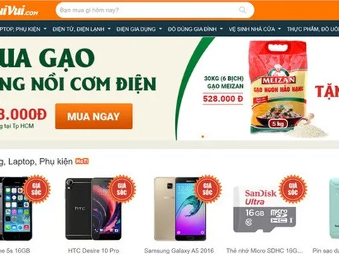 Thế Giới Di Động “hồi sinh” VuiVui.com, chuẩn bị trở lại chiến trường TMĐT khốc liệt?