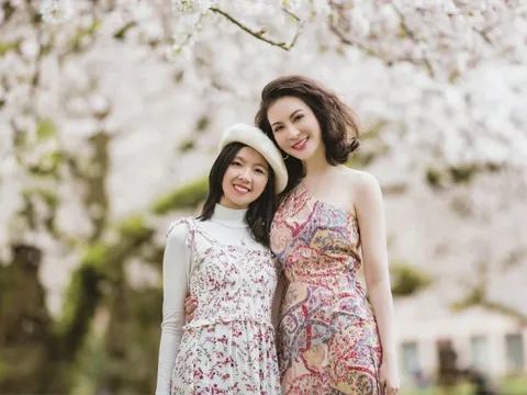 MC Thanh Mai khoe sắc trên đất Mỹ, lần hiếm hoi tiết lộ về con gái 19 tuổi