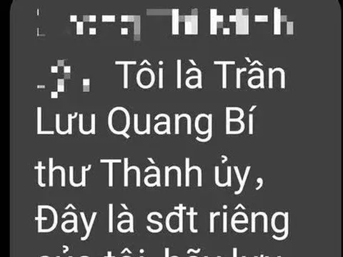Mạo danh Bí thư Thành ủy Hải Phòng mượn hàng trăm triệu đồng
