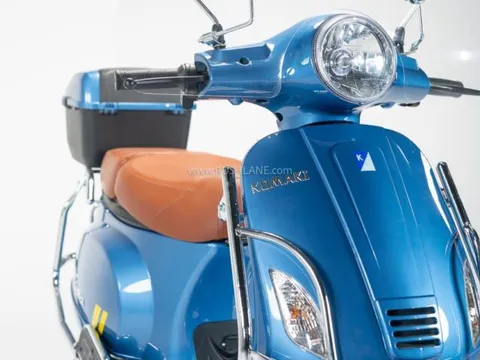 Xe điện bình dân 35 triệu đồng đẹp như Vespa, "ngập" công nghệ, no pin đi 120 km