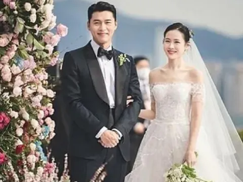 Ảnh cưới chưa từng công bố của cặp đôi "vàng" Hyun Bin - Son Ye Jin