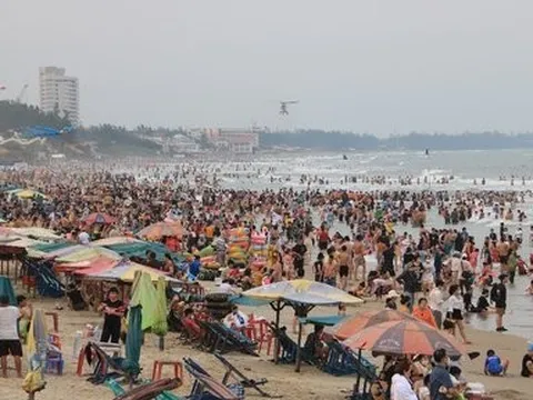 Vũng Tàu đón 92.000 lượt khách du lịch đến vui chơi dịp lễ Giỗ tổ Hùng Vương