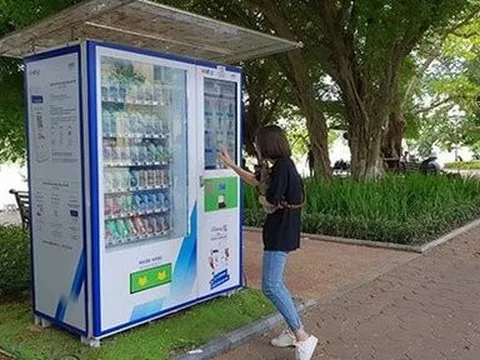 Hà Nội triển khai nhiều máy bán hàng tự động