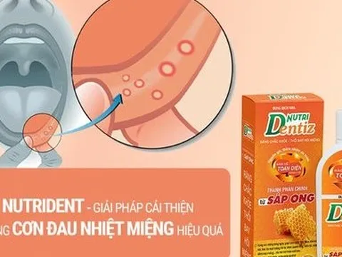Nutridentiz - Giải pháp cải thiện nhiệt miệng hiệu quả