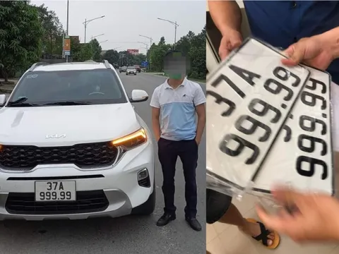Người đàn ông bốc được biển số ngũ quý 9: Rất nhiều cuộc điện thoại hỏi mua xe với giá cao