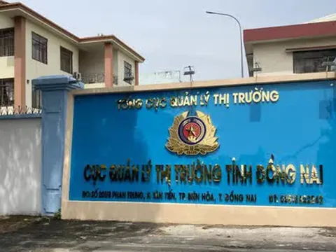 Kỷ luật 2 Phó Cục trưởng Cục Quản lý thị trường Đồng Nai và 6 cán bộ