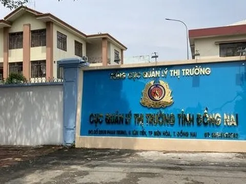 Đồng Nai: Kỷ luật Cục phó và nhiều cán bộ quản lý thị trường