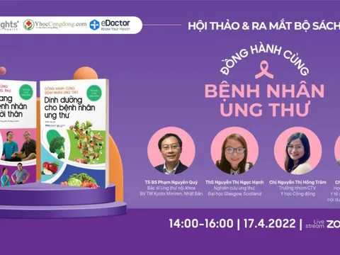 Hội thảo ra mắt bộ sách "Đồng hành cùng bệnh nhân ung thư": Hành trang đẩy lùi "án tử"