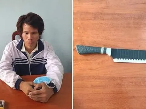 Kẻ bị truy nã dùng dao kề cổ cố thủ suốt 3 giờ đồng hồ