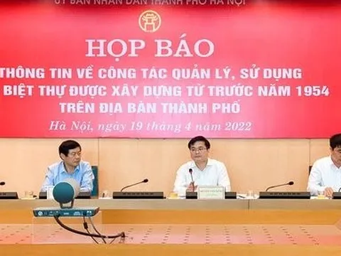 Hà Nội bất ngờ thay đổi vụ bán 600 căn biệt thự cũ