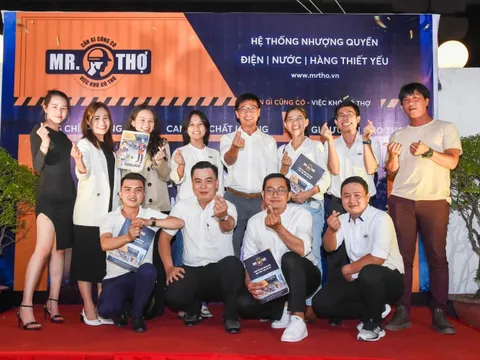 Ra mắt mô hình nhượng quyền Điện - Nước Mr. Thợ tại Việt Nam