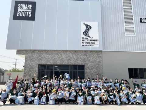 Square Roots được HR Asia vinh danh “Nơi làm việc tốt nhất châu Á”