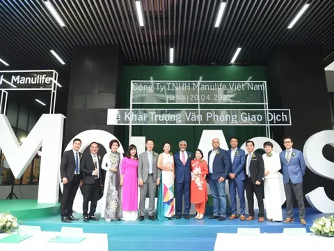 Manulife Việt Nam kết nối khách hàng với không gian làm việc mới
