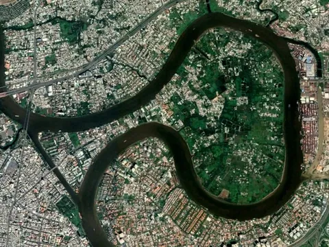 Bán đảo giữa trung tâm TP.HCM có hình hài lạ mắt bị "lãng quên" 30 năm