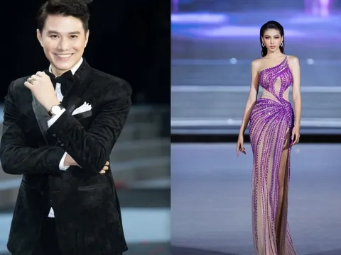 MC Vũ Mạnh Cường xúc động khi được một á hậu nhường nước uống