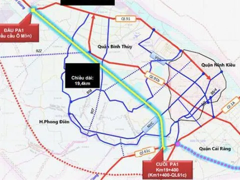 Giá vật liệu tăng cao, dự án đường vành đai 3.800 tỷ ở Cần Thơ 'gặp khó'